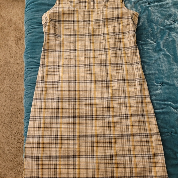 Old Navy Plaid Sleeveless Dress Size 10 - Picture 2 of 8